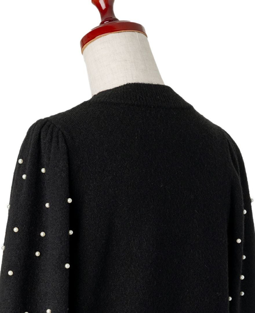 TRECODE（トレコード）の袖パールニットの詳細