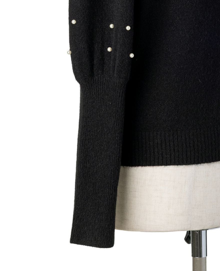 TRECODE（トレコード）の袖パールニットの詳細