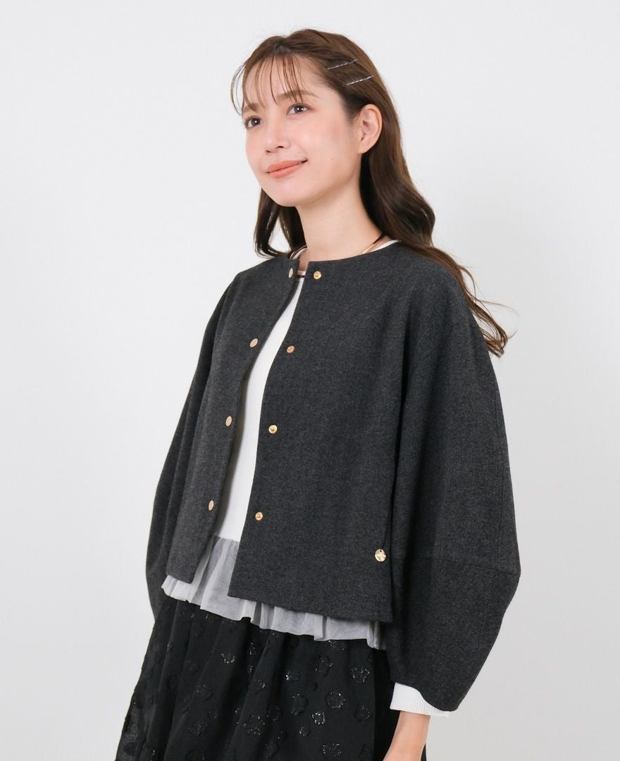 TRECODE（トレコード）のランタン袖ブルゾンの詳細