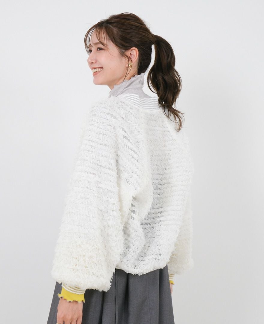 TRECODE（トレコード）のチュール袖ブルゾンの詳細