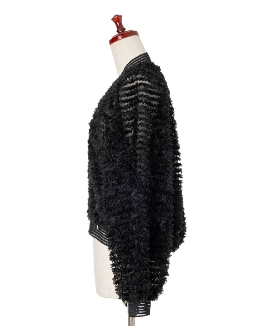 TRECODE（トレコード）のチュール袖ブルゾンの詳細