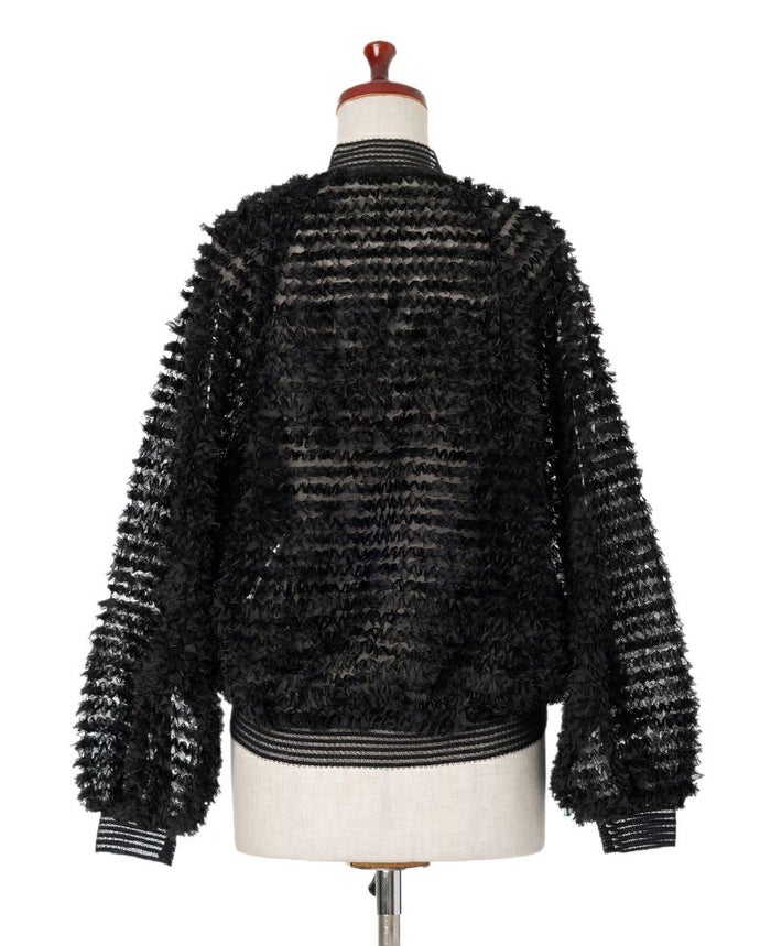 TRECODE（トレコード）のチュール袖ブルゾンの詳細