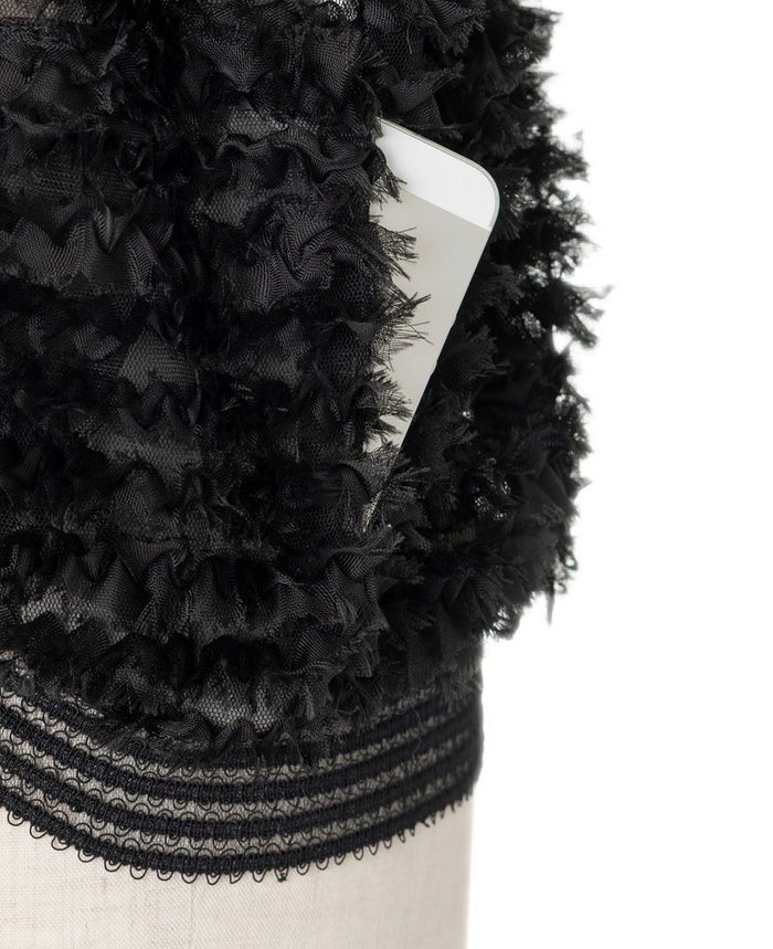 TRECODE（トレコード）のチュール袖ブルゾンの詳細