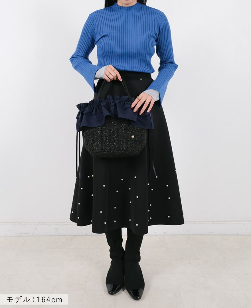 TRECODE マイフリルバッグ BLACK / TRECODE公式通販 「大人可愛いラク
