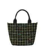 TRECODE（トレコード）のTRECODE マイフリルバッグ BLACK×GREENの詳細