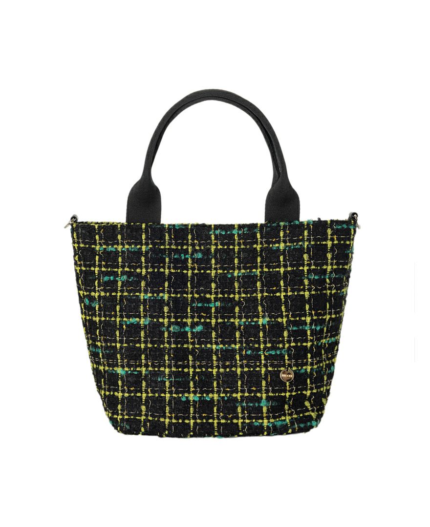 TRECODE（トレコード）のTRECODE マイフリルバッグ BLACK×GREENの詳細
