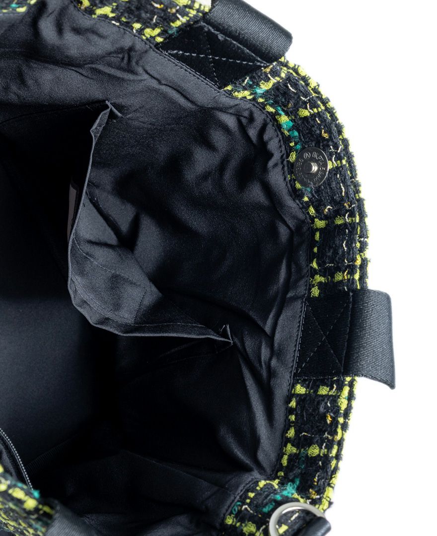 TRECODE（トレコード）のTRECODE マイフリルバッグ BLACK×GREENの詳細