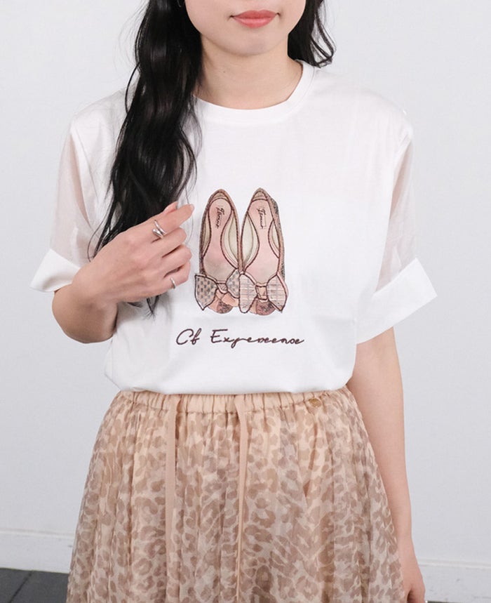 TRECODE（トレコード）のバレエシューズTシャツの詳細