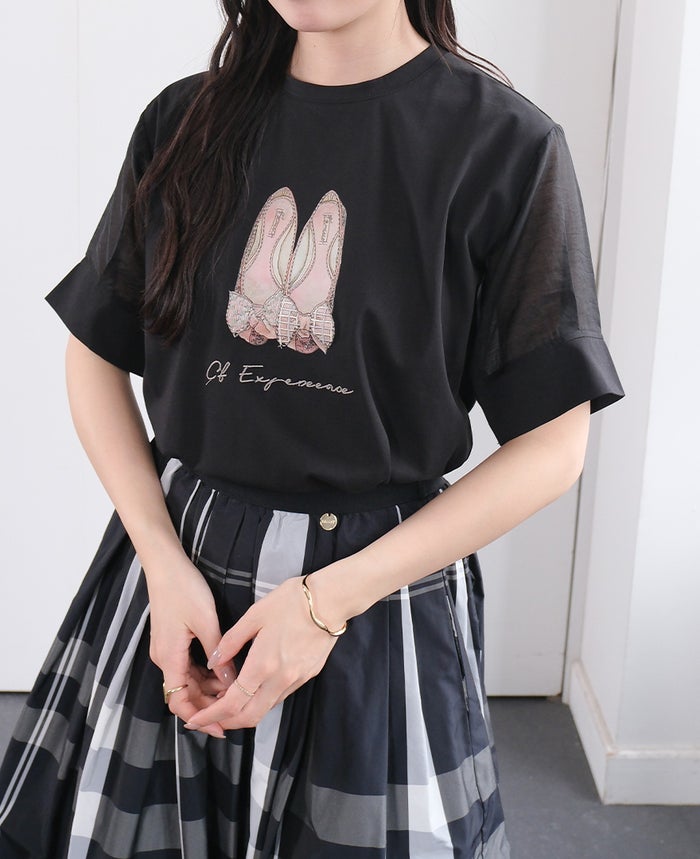 TRECODE（トレコード）のバレエシューズTシャツの詳細