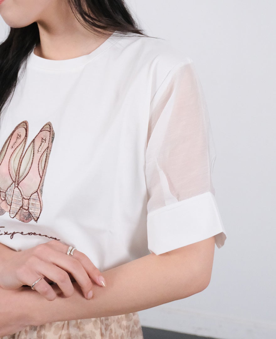TRECODE（トレコード）のバレエシューズTシャツの詳細