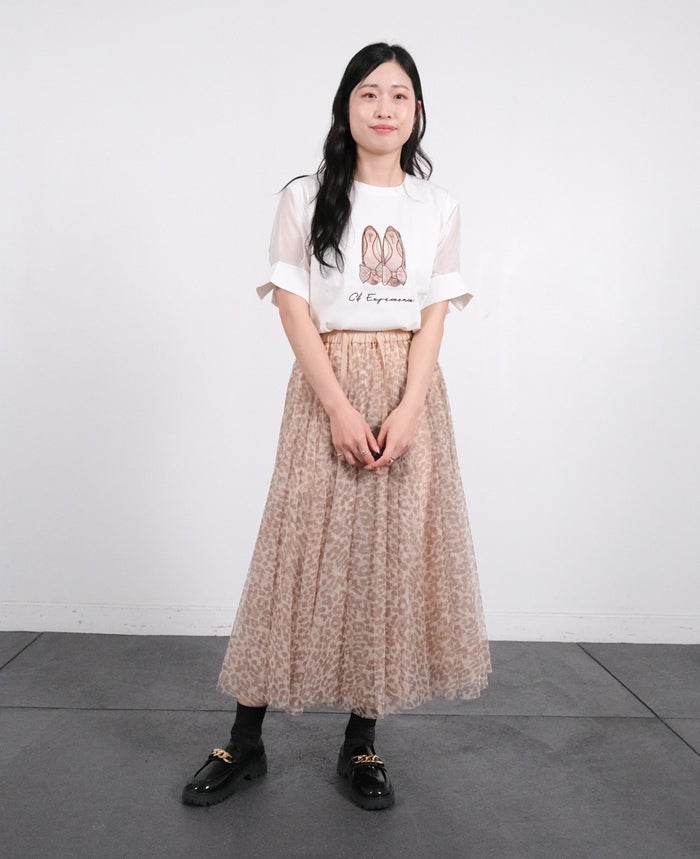 TRECODE（トレコード）のバレエシューズTシャツの詳細