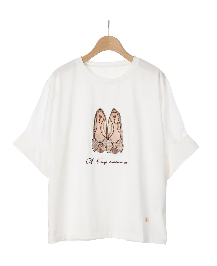 TRECODE（トレコード）のバレエシューズTシャツの詳細