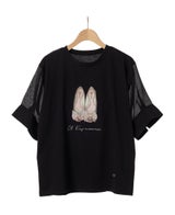 TRECODE（トレコード）のバレエシューズTシャツの詳細