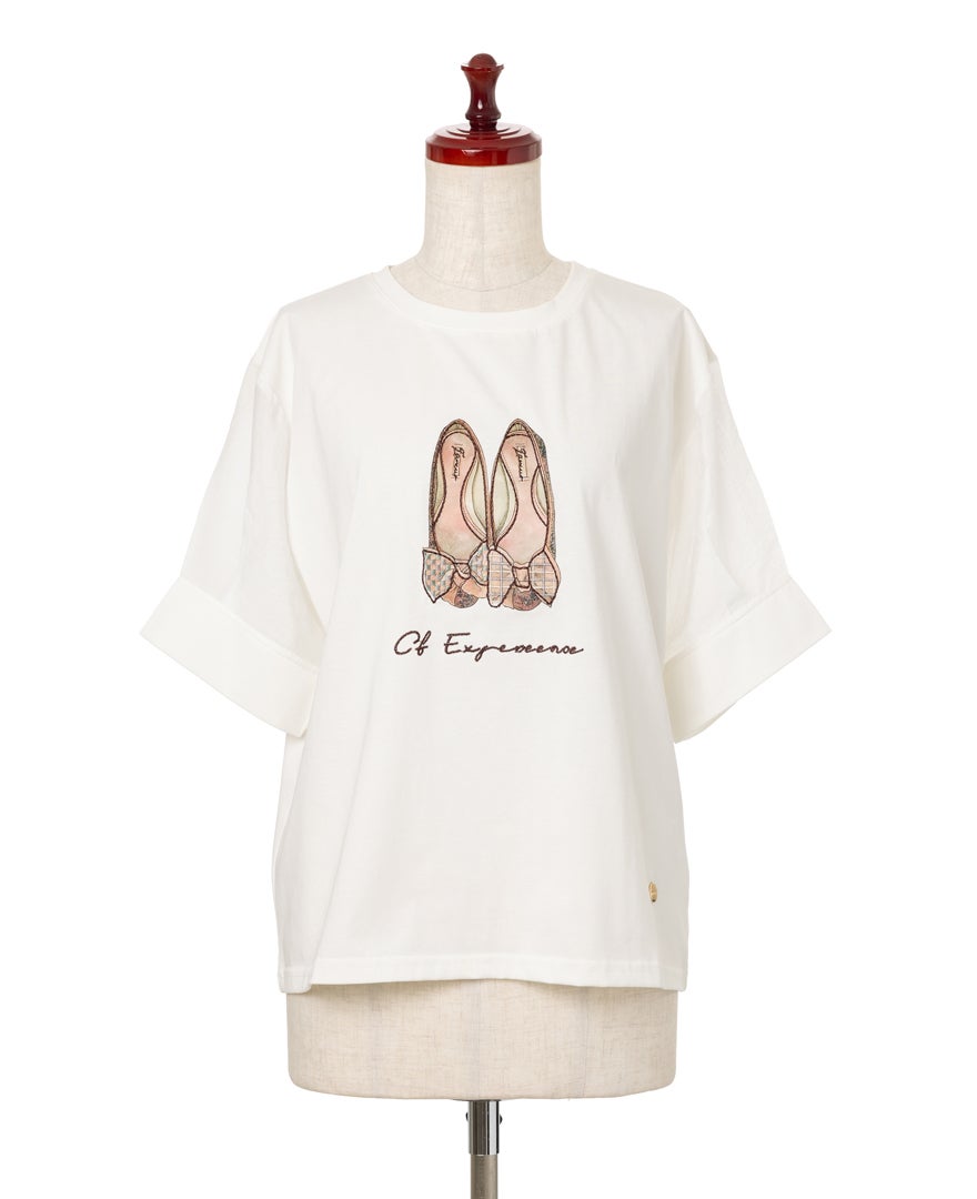 TRECODE（トレコード）のバレエシューズTシャツの詳細