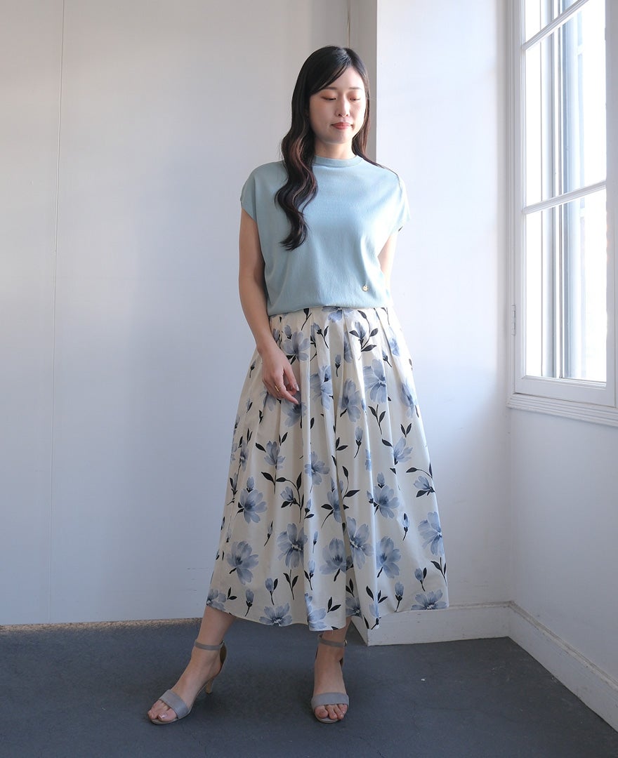 TRECODE（トレコード）のバックリボンクールタッチニットの詳細