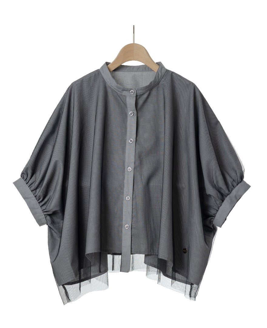 TRECODE（トレコード）のチュールエアリーブラウスの詳細