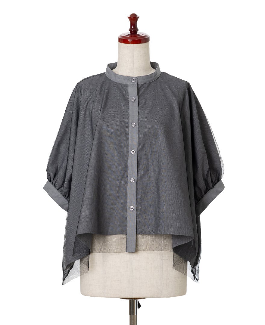 TRECODE（トレコード）のチュールエアリーブラウスの詳細