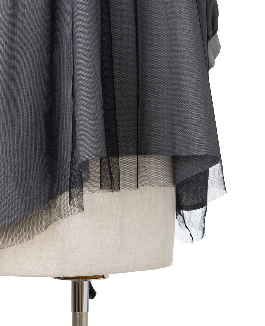 TRECODE（トレコード）のチュールエアリーブラウスの詳細