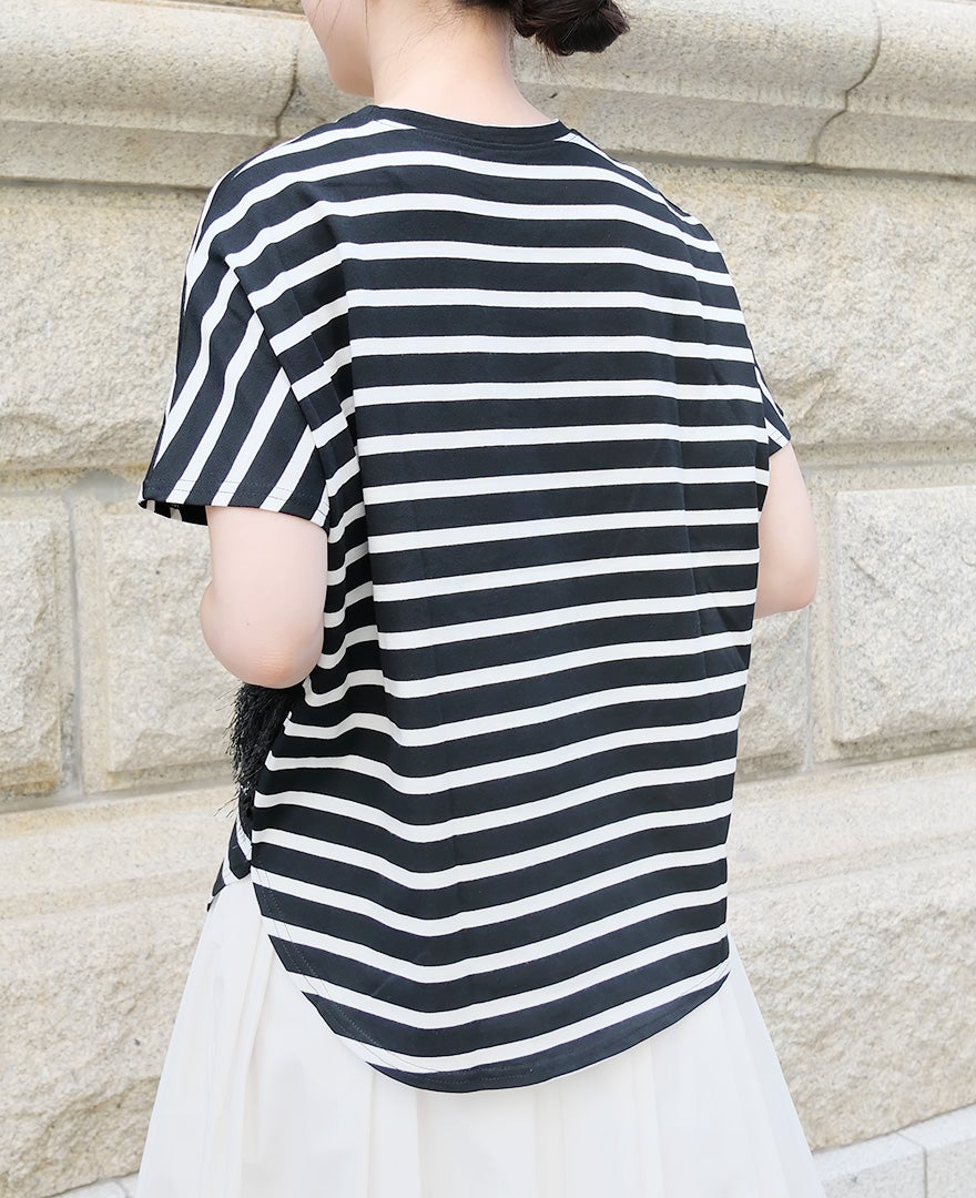 TRECODE（トレコード）のハートフリンジデザインＴシャツの詳細
