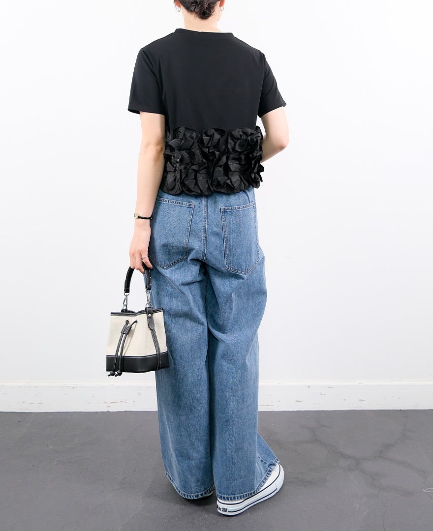 TRECODE（トレコード）の 裾フリルTシャツの詳細