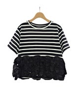 TRECODE（トレコード）の 裾フリルTシャツの詳細