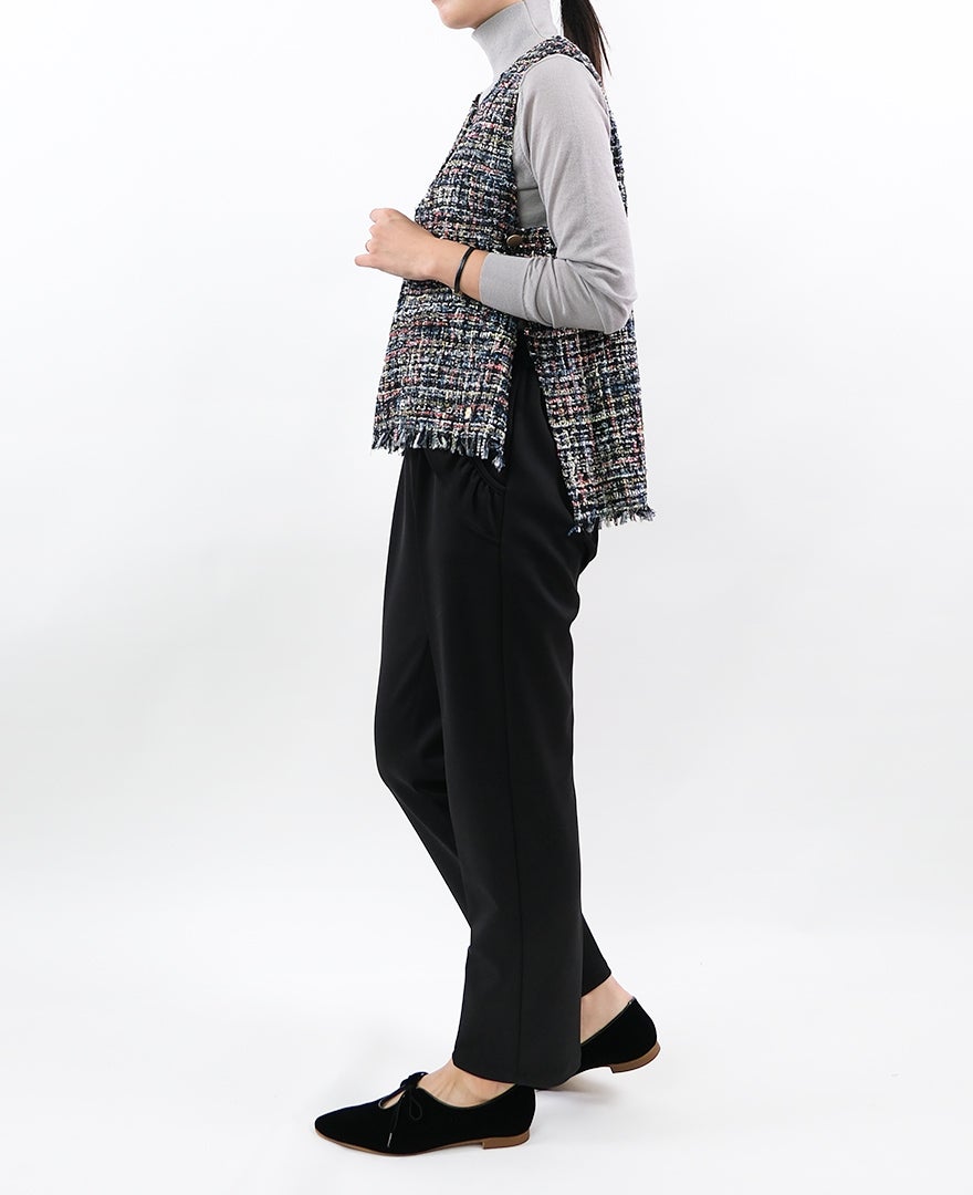 TRECODE（トレコード）のツイードベストの詳細
